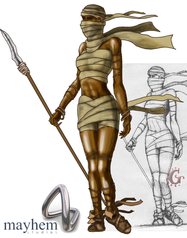 Photo "Female Mummy!" in the album "Shadow Vault" by Odin | No Mutants