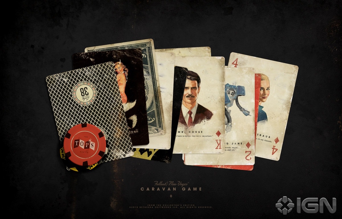 Photo "Collector's Edition Caravan Card Art" in the album "Fallout: New