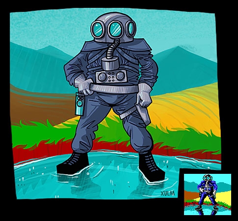 original sprite taken from the Wasteland game<br />
xulm.nma-fallout.com