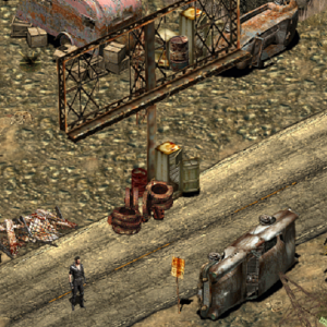 Ruined city (road)