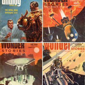 Astounding! retro scifi covers