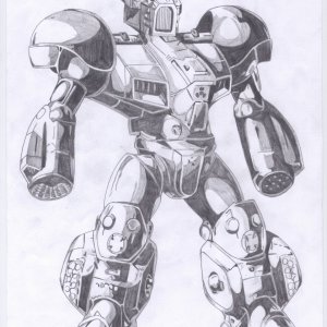 Colossus Mech concept art