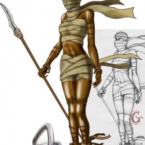 Female Mummy!