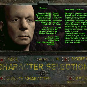 Character Selection