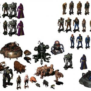 All character models