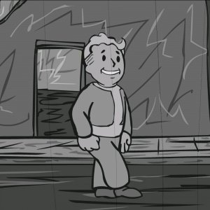 Media 'Vault Boy Walking' in album 'Fan Art'