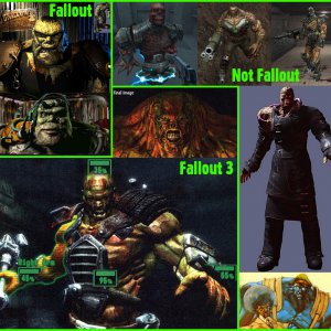 Super Mutant Comparison