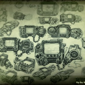 Media 'PIPBoy 3000 concept art' in album 'Concept art/images'