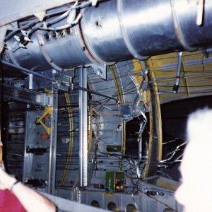 Enola Gay, Bomb Bay from below