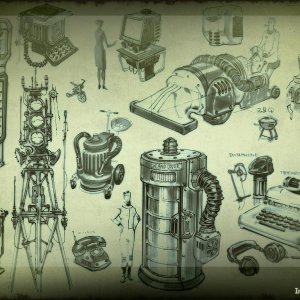 Industrial concept art