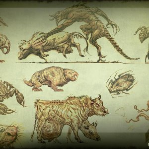 Creatures concept art