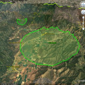 Fallout Atlas for Google Earth - Klamath view