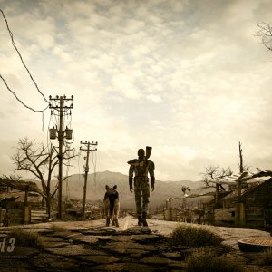 Fallout 3 Dogmeat and You wallpaper