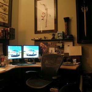 Gary Platner's Desk