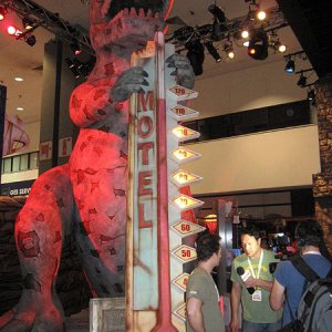 Fallout: New Vegas E3 booth - Dinky