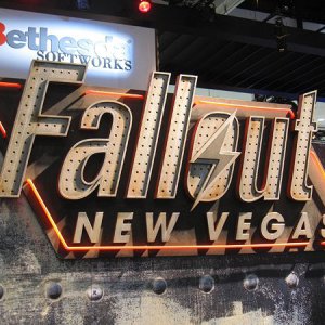 Fallout: New Vegas E3 booth - outside booth