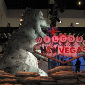 Fallout: New Vegas E3 booth - outside booth