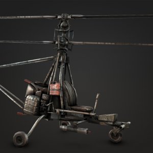 A helicopter from Ravaged