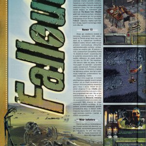 Świat Gier Komputerowych Fallout cover PL (1997)