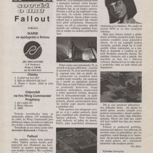 Ikarie Fallout review (1998) CZ