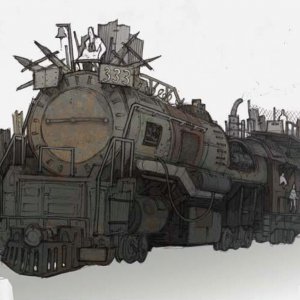 Train Concept Art