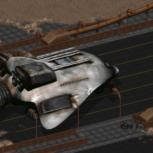 Fallout 2 - Shuttle - Desktop background 16:10 1680x1050