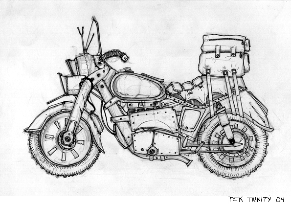 A Motocycle - Junak