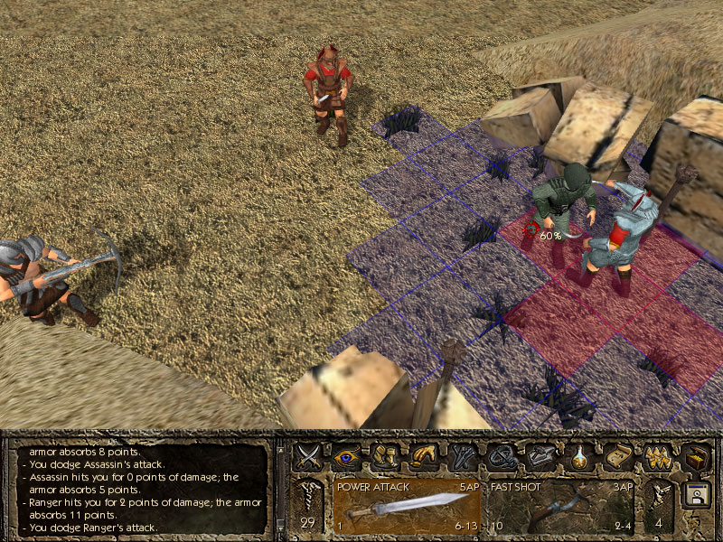 AoD combat screenshot