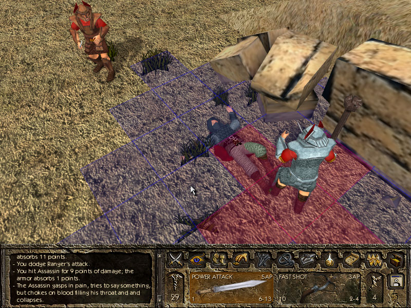 AoD combat screenshot