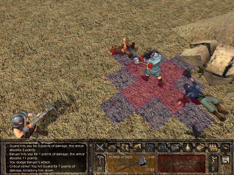 AoD combat screenshot