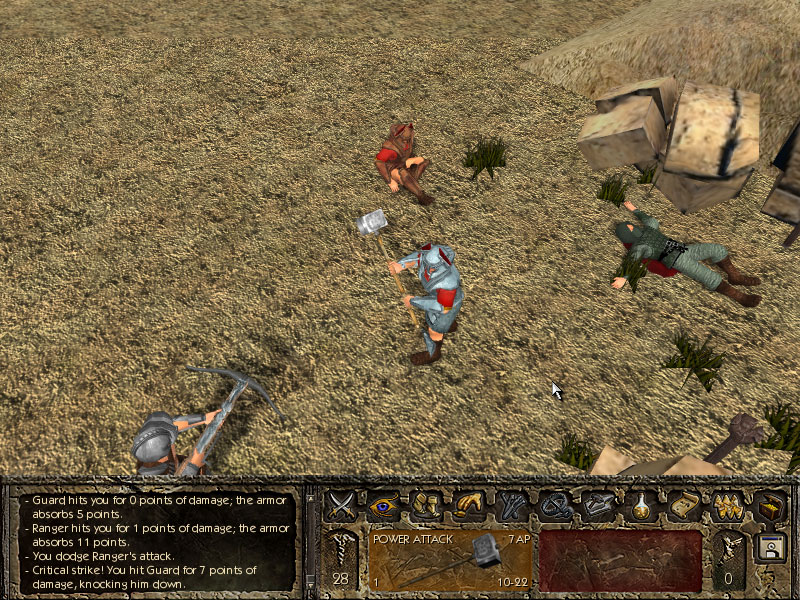 AoD combat screenshot