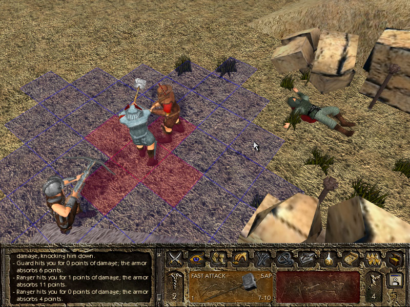 AoD combat screenshot