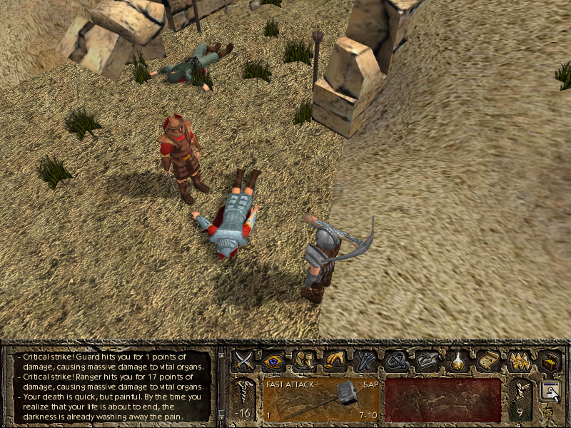 AoD combat screenshot