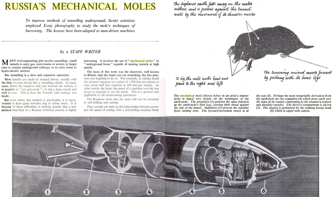 "Battle Mole" Subterrene