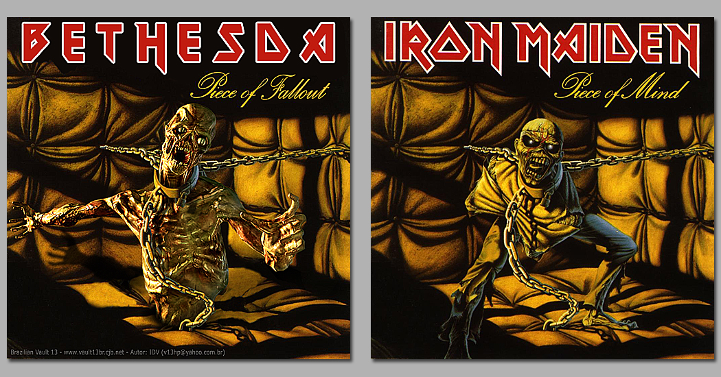 Bethesda Piece of Fallout - Iron Maiden Piece of Mind