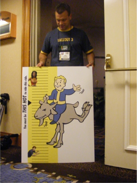 Bethesda's 2007 E3 Party Sign