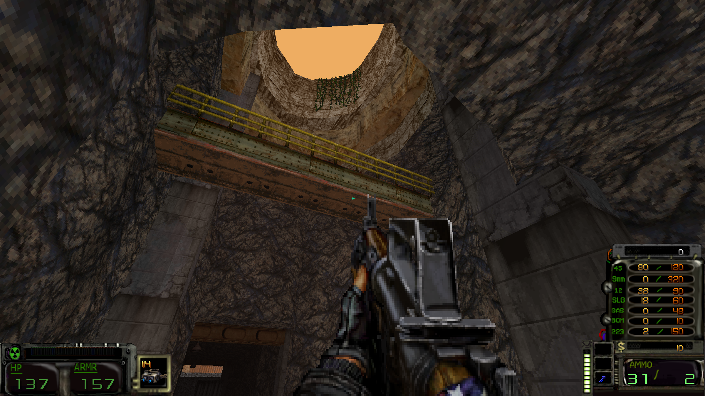 Bridge in the mines