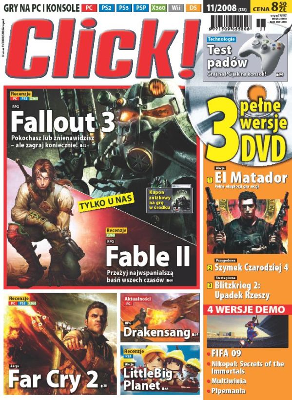 Click Fallout 3 review cover