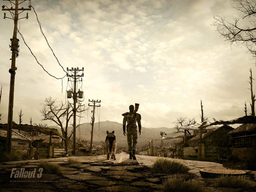 Fallout 3 Dogmeat and You wallpaper