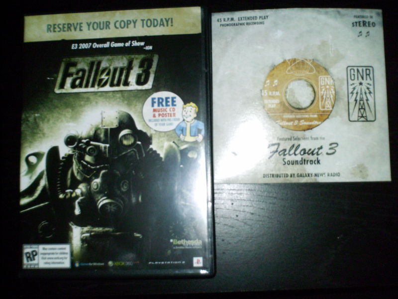 Fallout 3 pre-order edition