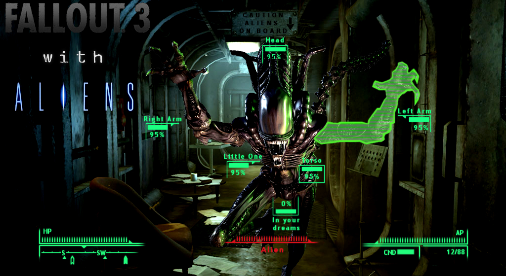 Fallout 3 with Aliens