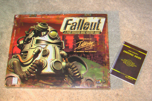 Fallout box with manual