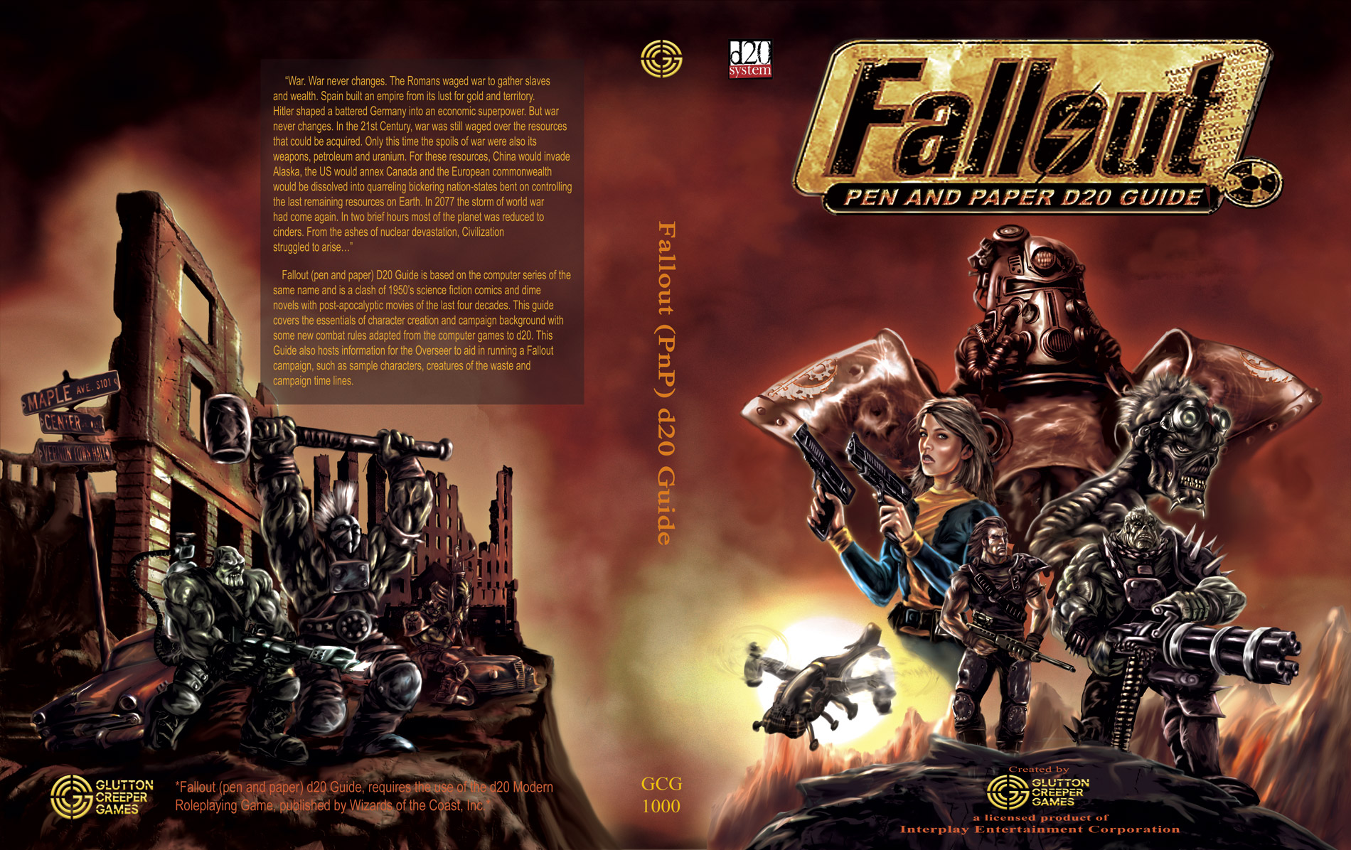 Fallout d20 Cover