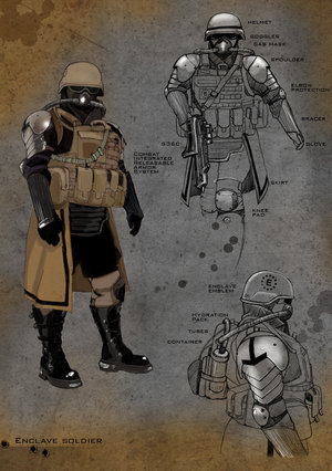 Fallout Enclave Soldier