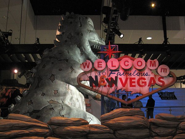 Fallout: New Vegas E3 booth - outside booth