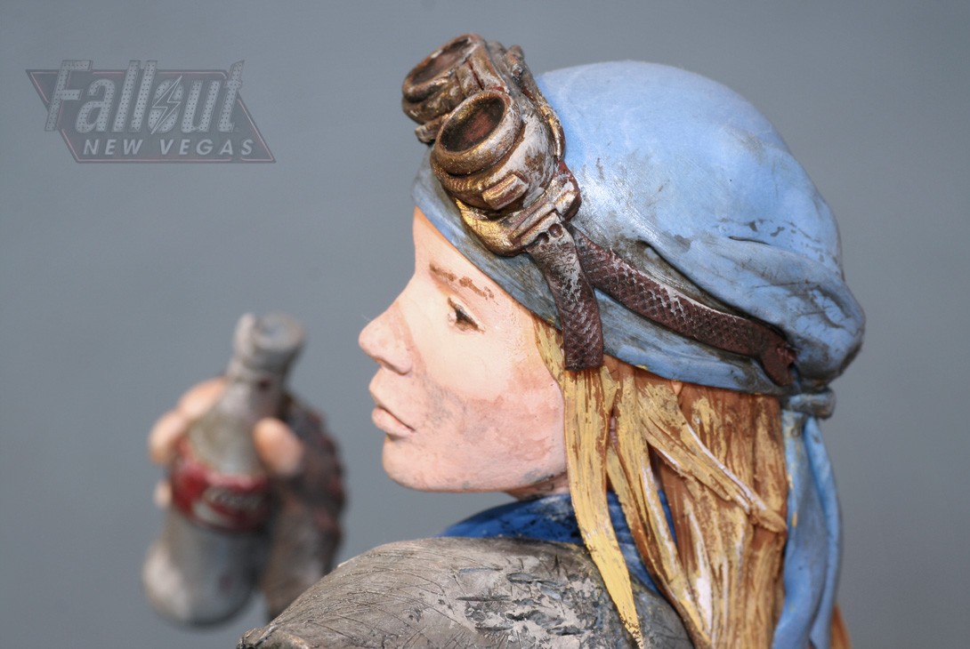 Fallout: New Vegas Female Player statue