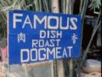 Famous Dish - Roast Dogmeat!