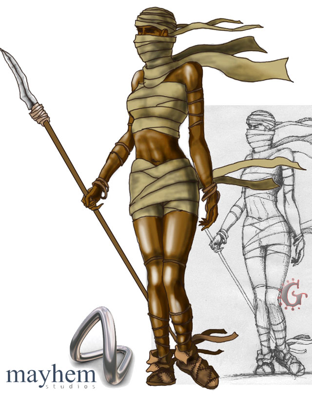 Female Mummy!