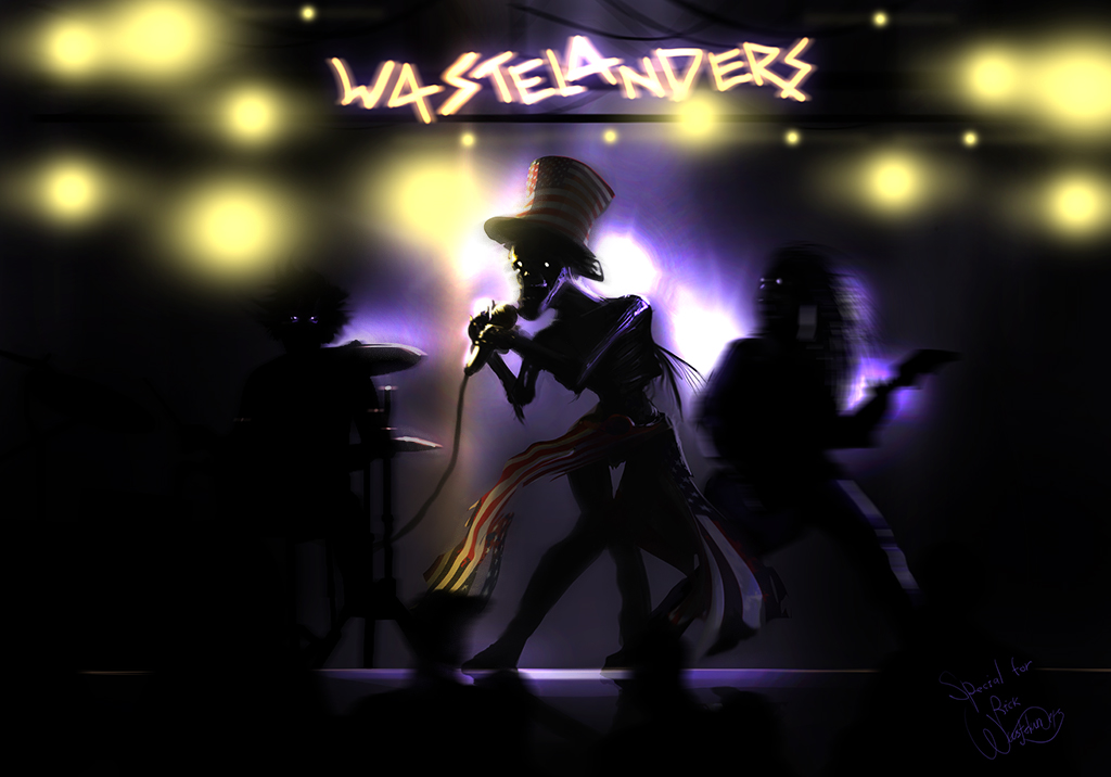 Footage from last concert of "Wastelanders"