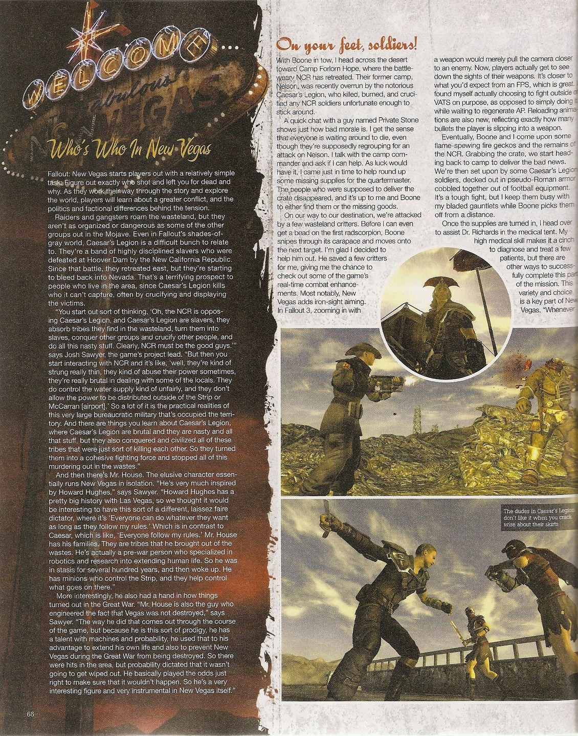 Game Informer Fallout: New Vegas preview